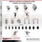Service Caster 4 Inch 316SS Thermoplastic Rubber 10mm Threaded Stem Caster Brake SCC, 2PK SCC-SS316TS20S414-TPRB-M1015-2-TLB-2 - alternate 3